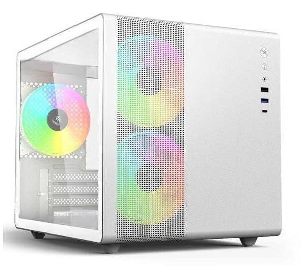 PC Gamer QUBO - Ryzen 7 5700G - Radeon Vega 7 Graphics - 16Gb - 512 Gb - WHITE