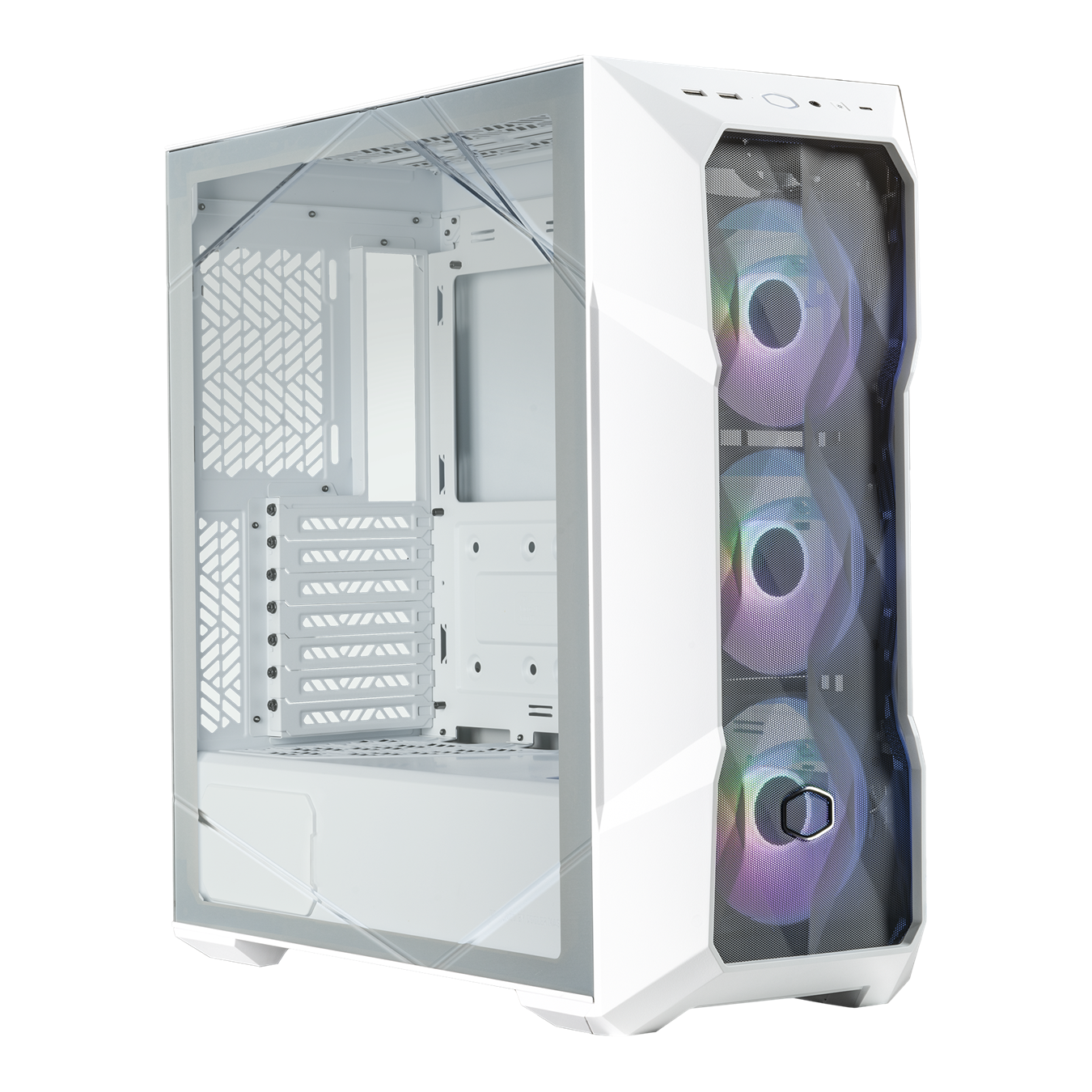 BOITIER GAMER COOLER MASTER MASTERBOX TD500 MESH V2 WHITE