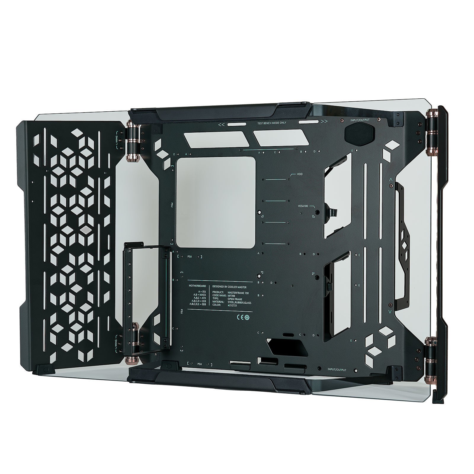 Boîtier Cooler Master MasterFrame 700