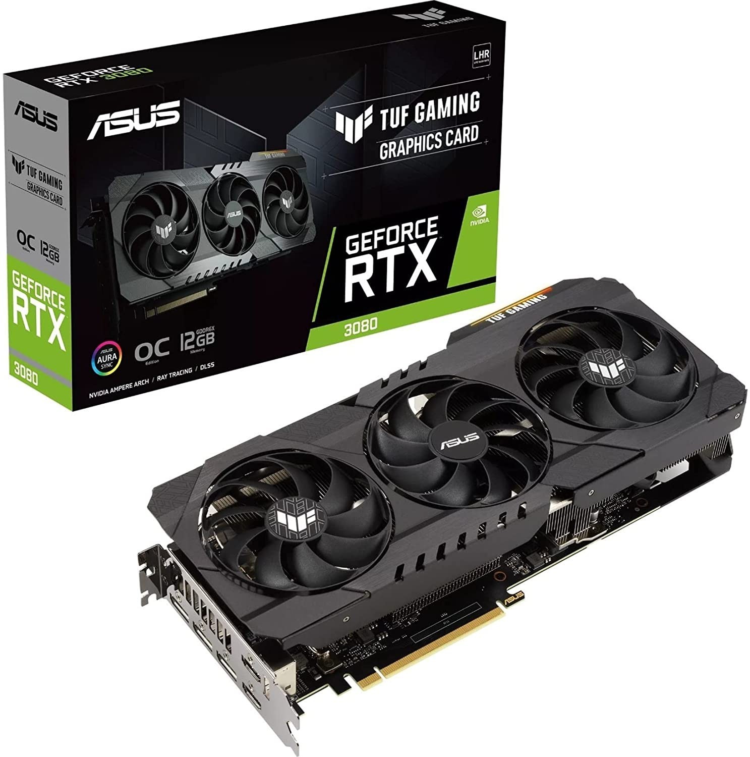 Carte Graphique - ASUS TUF Gaming RTX 3080 12GB GDDR6X